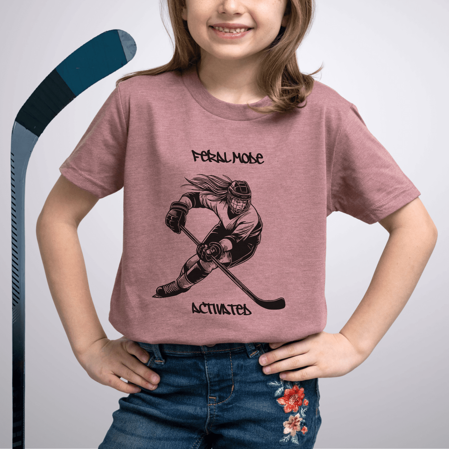 Youth Feral Mode Activated T-Shirt