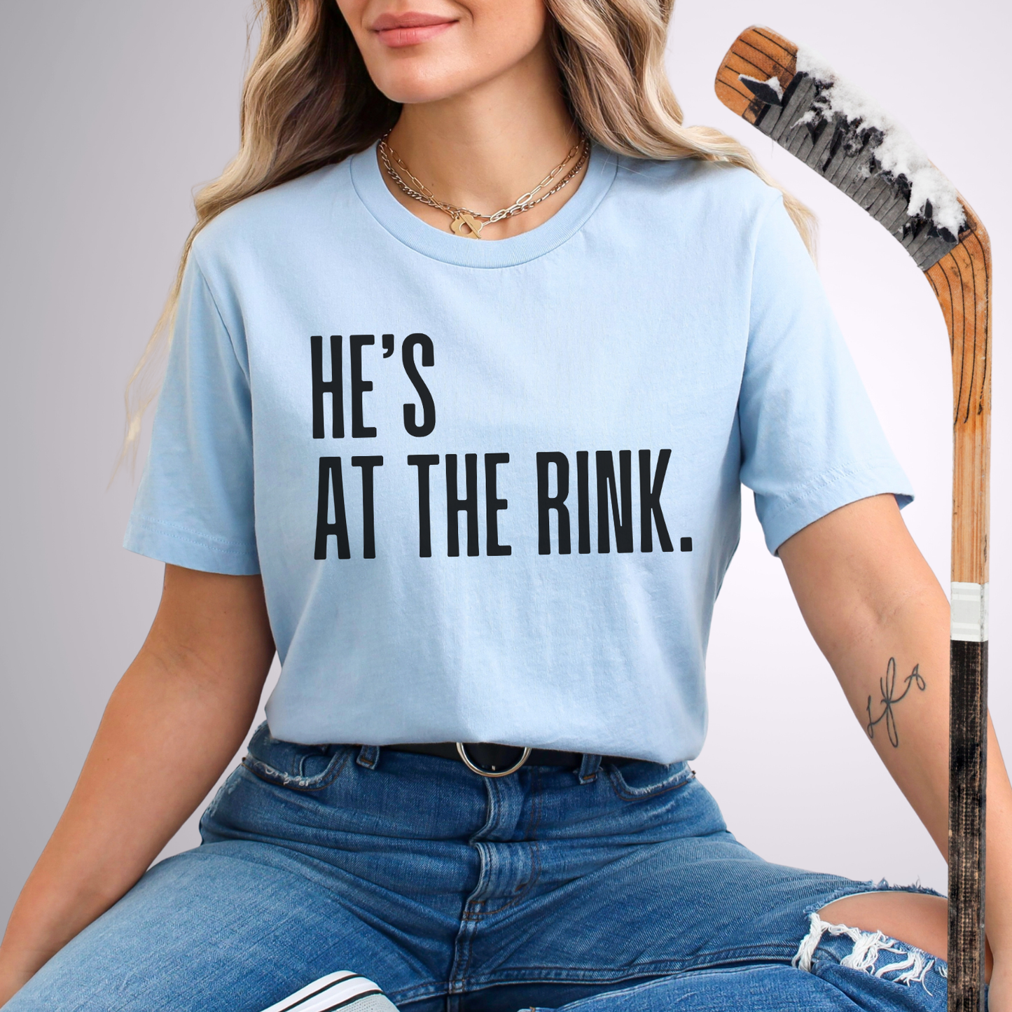 He's at the Rink T-Shirt
