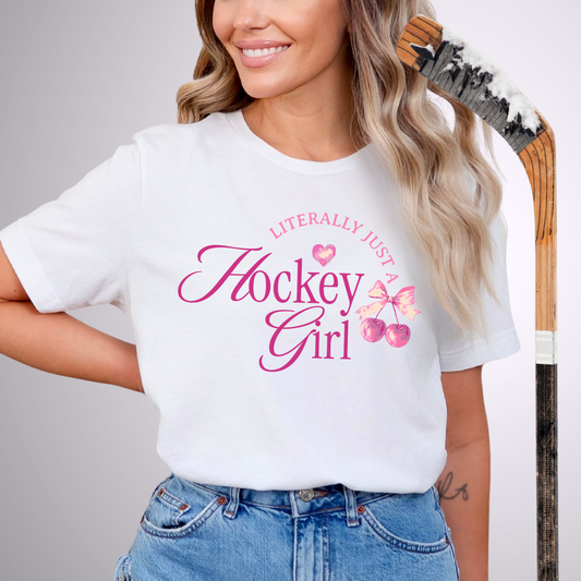 Just a Hockey Girl T-Shirt
