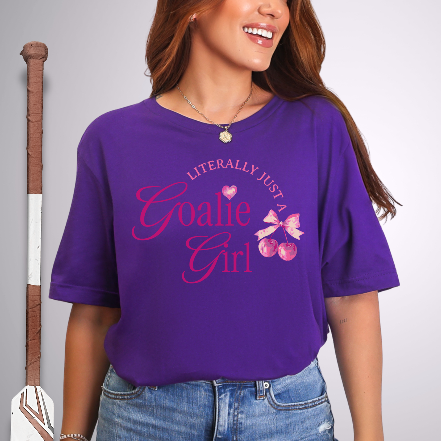 Just a Goalie Girl T-Shirt