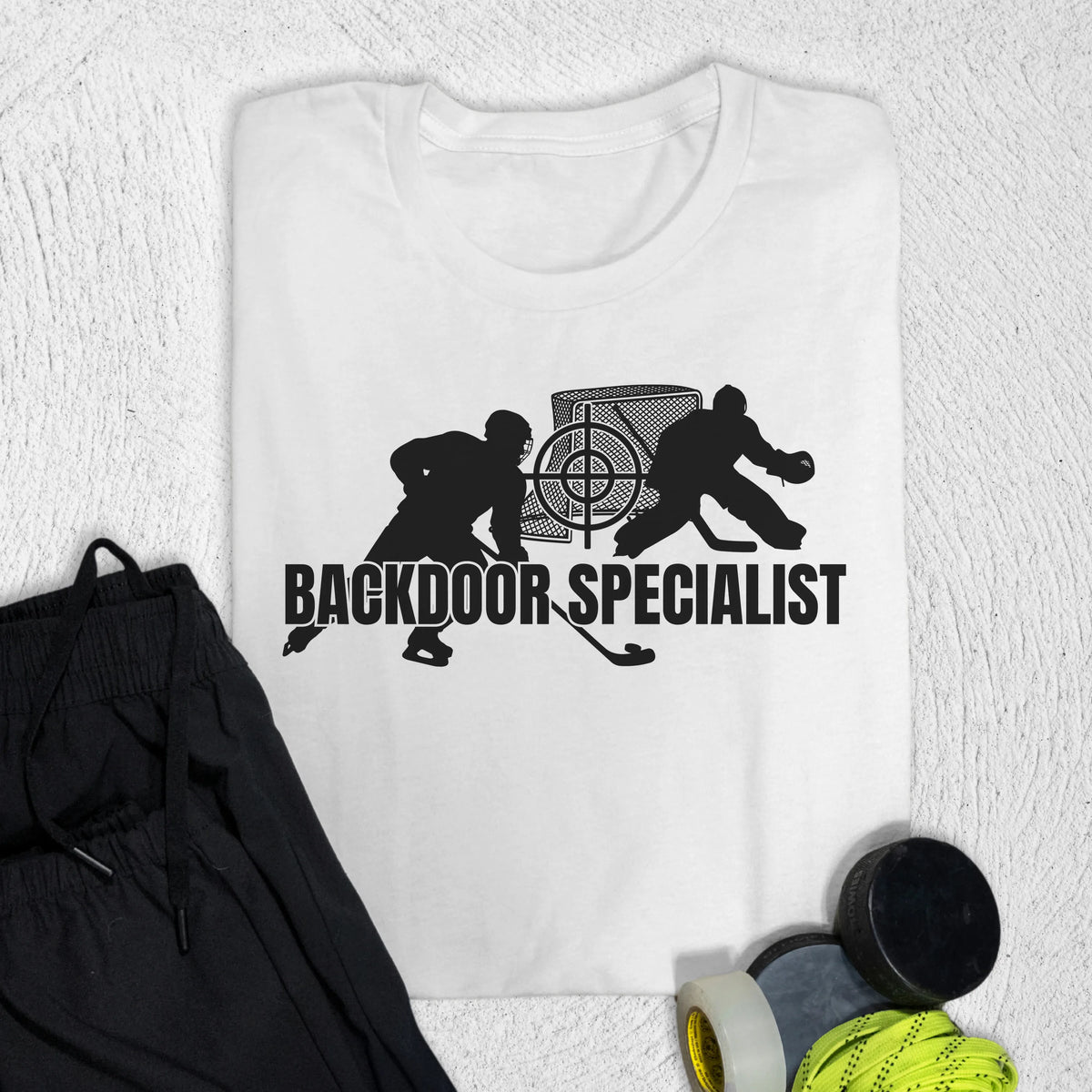 Backdoor Specialist T-Shirt S / White T-Shirt