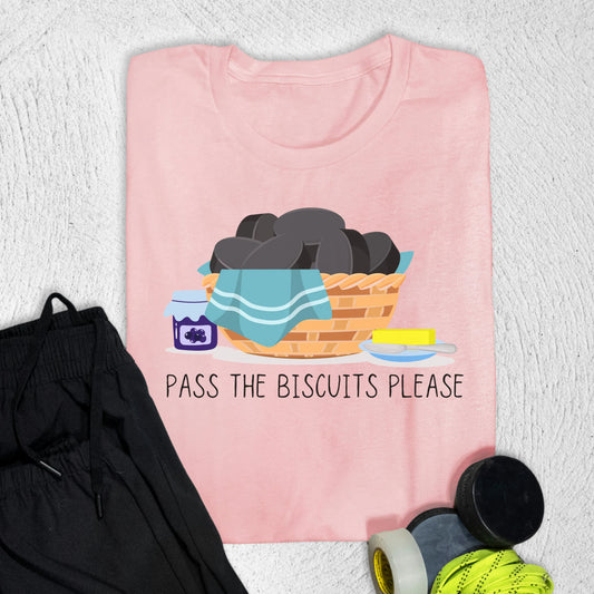 Biscuits T-Shirt Pink / S T-Shirt