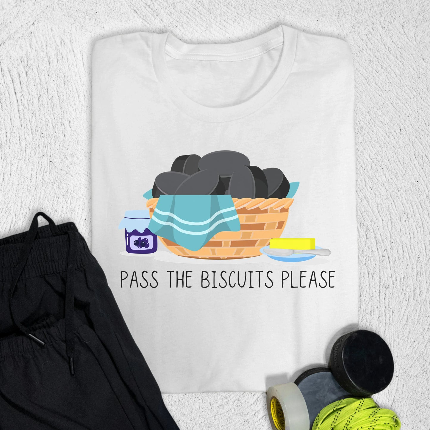 Biscuits T-Shirt White / S T-Shirt