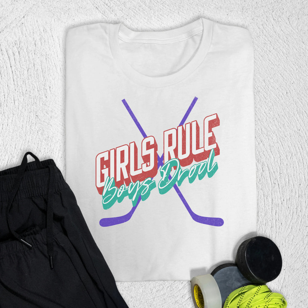 Boys Drool T-Shirt S / White T-Shirt