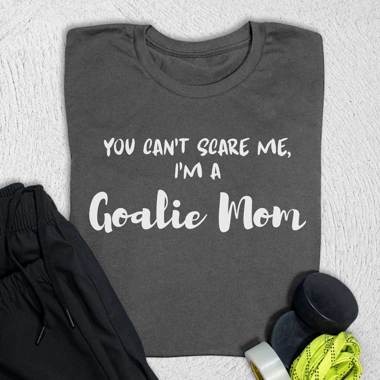 Can't Scare Me T-Shirt Asphalt / S T-Shirt