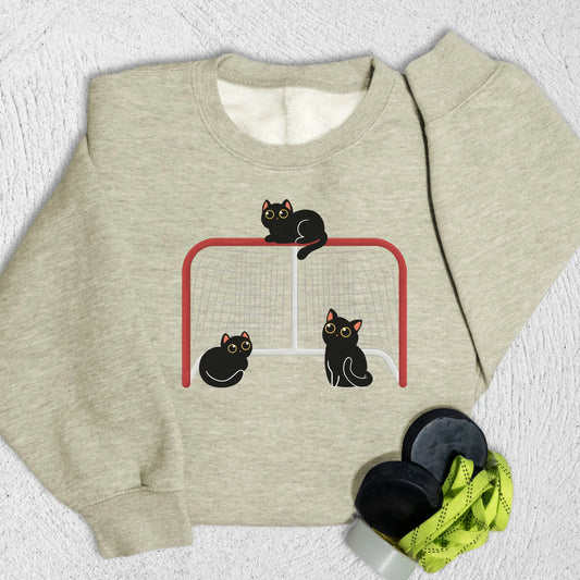 Cat Trap Sweatshirt S / Oatmeal Heather Sweatshirt