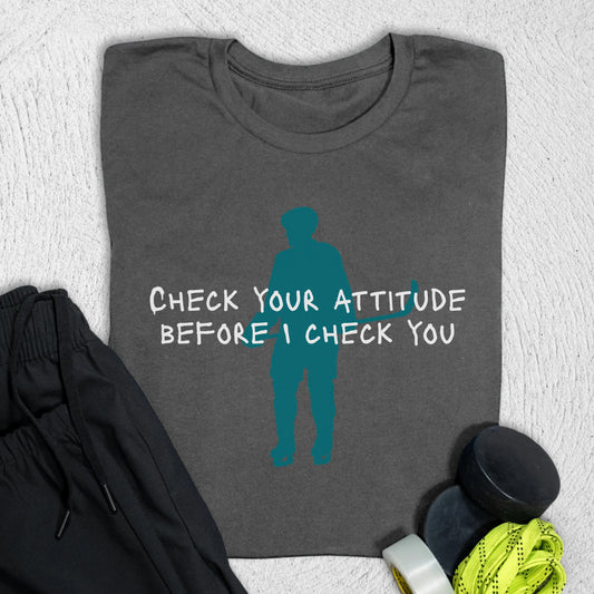Check Yourself T-Shirt S / Asphalt T-Shirt