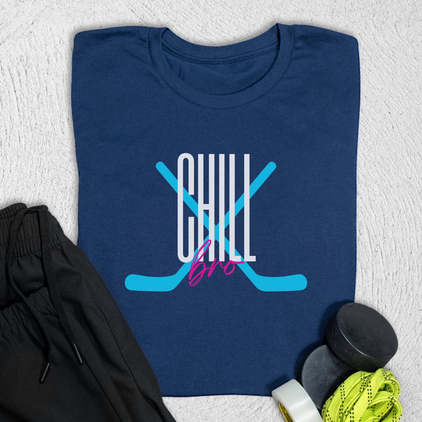Chill Bro T-Shirt Navy / S T-Shirt
