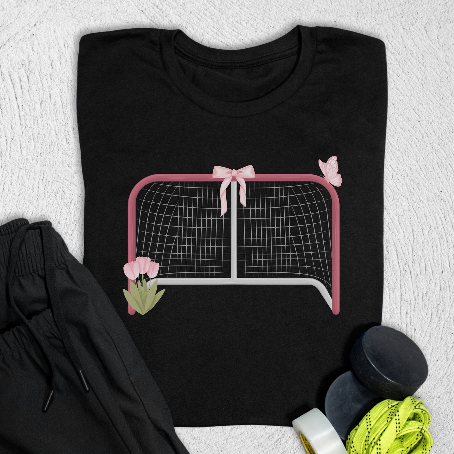 Coquette Net T-Shirt Black / S T-Shirt