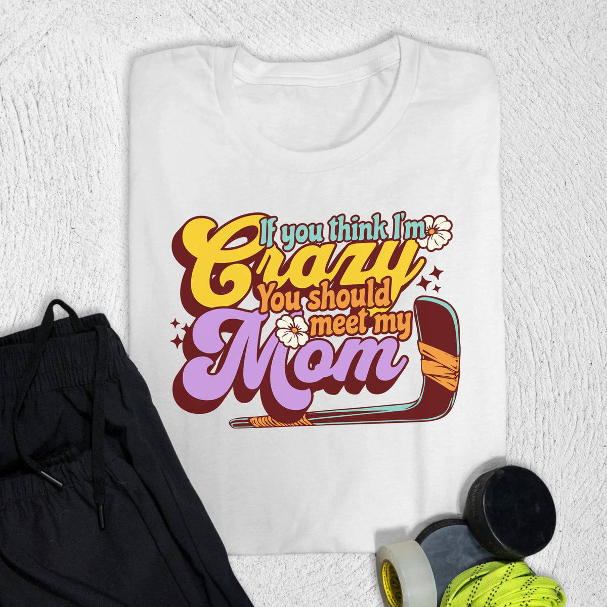 Crazy T-Shirt S / White T-Shirt