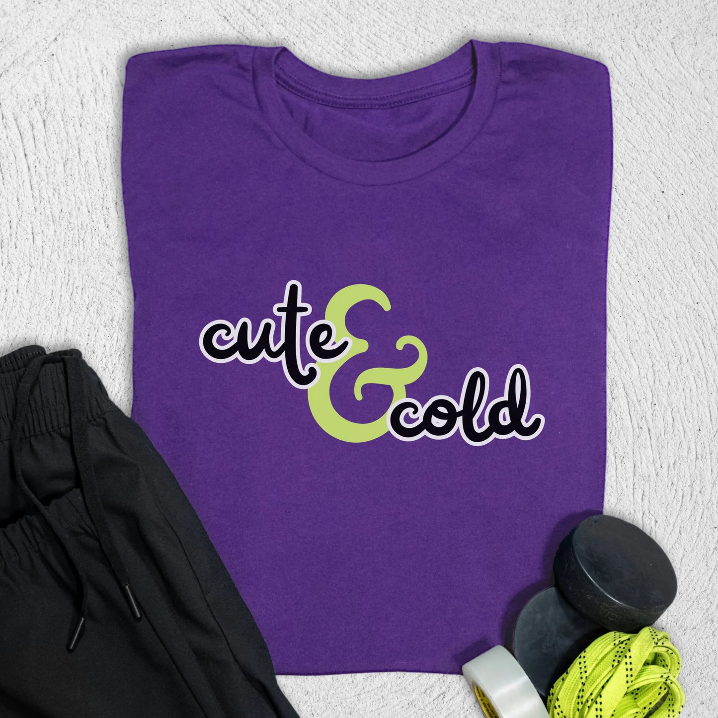 Cute & Cold T-Shirt Team Purple / S T-Shirt