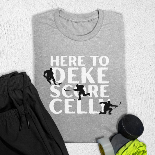 Deke Score Celly T-Shirt Athletic Heather / S T-Shirt