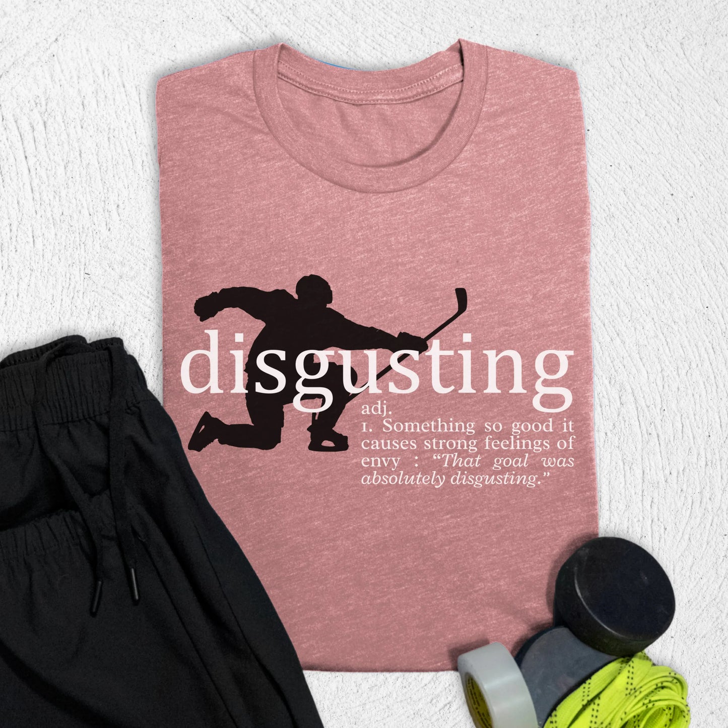 Disgusting T-Shirt Heather Mauve / S T-Shirt