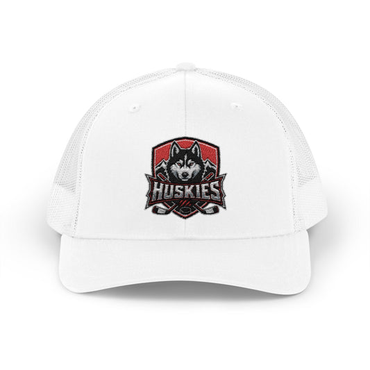 Embroidered Trucker Cap White / One size Hats