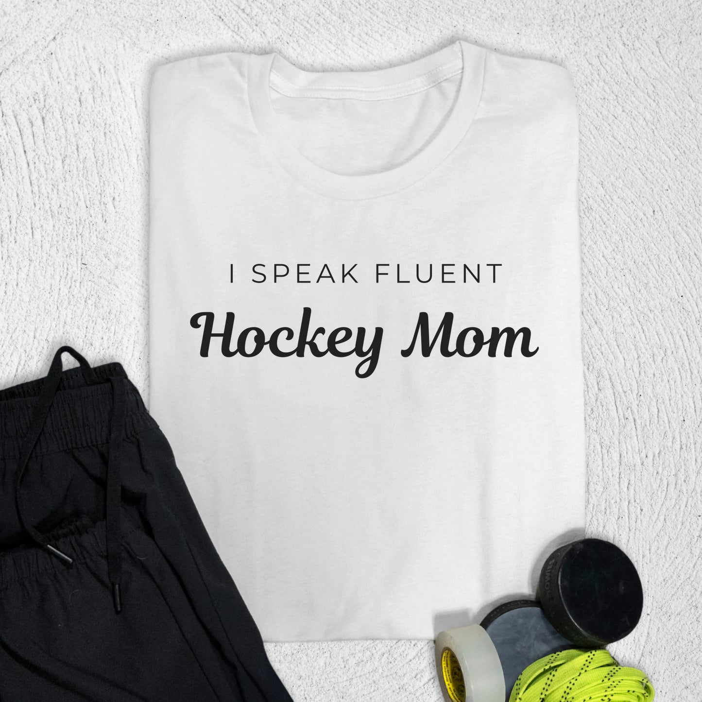 Fluent Hockey Mom T-Shirt White / S T-Shirt
