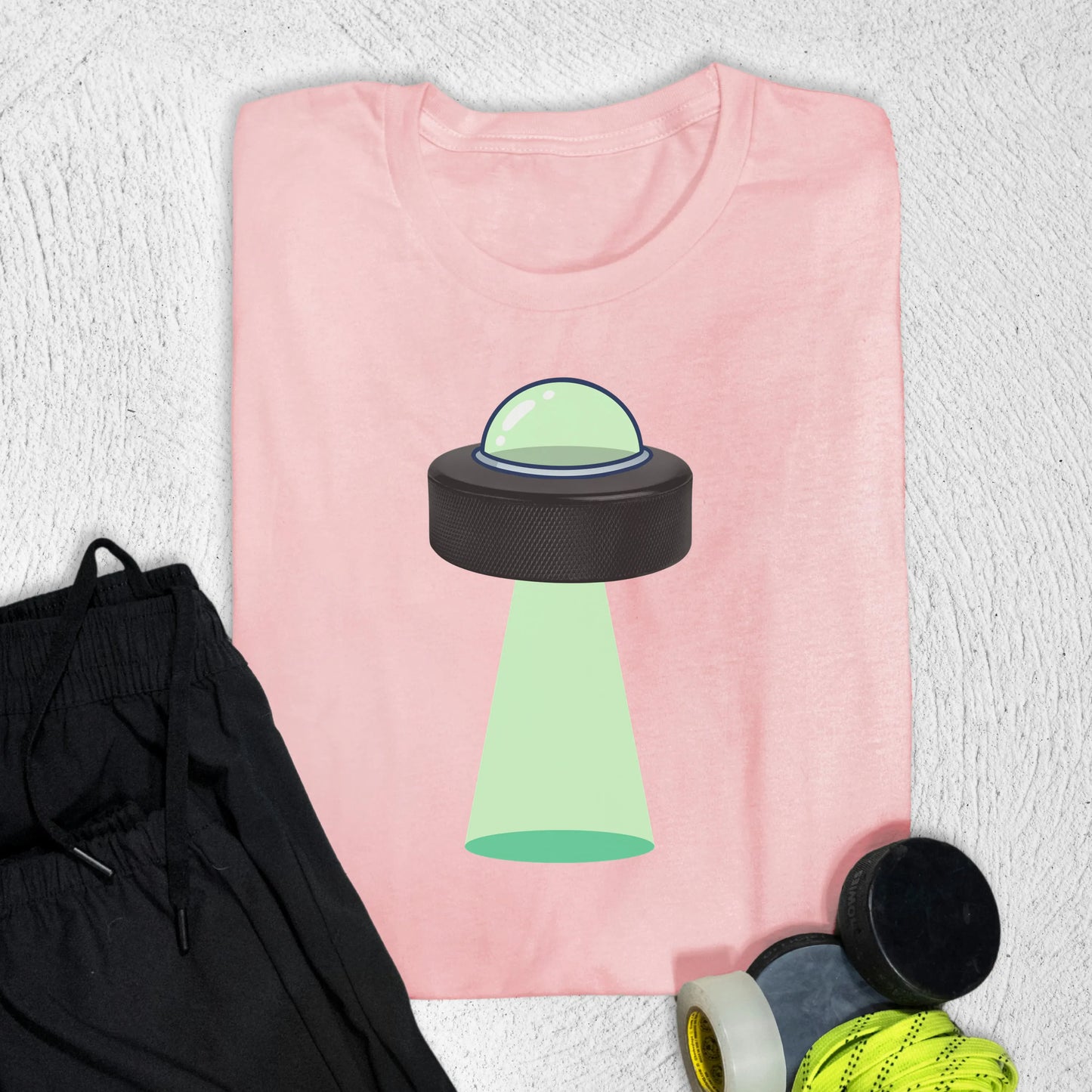 Flying Saucer T-Shirt S / Pink T-Shirt