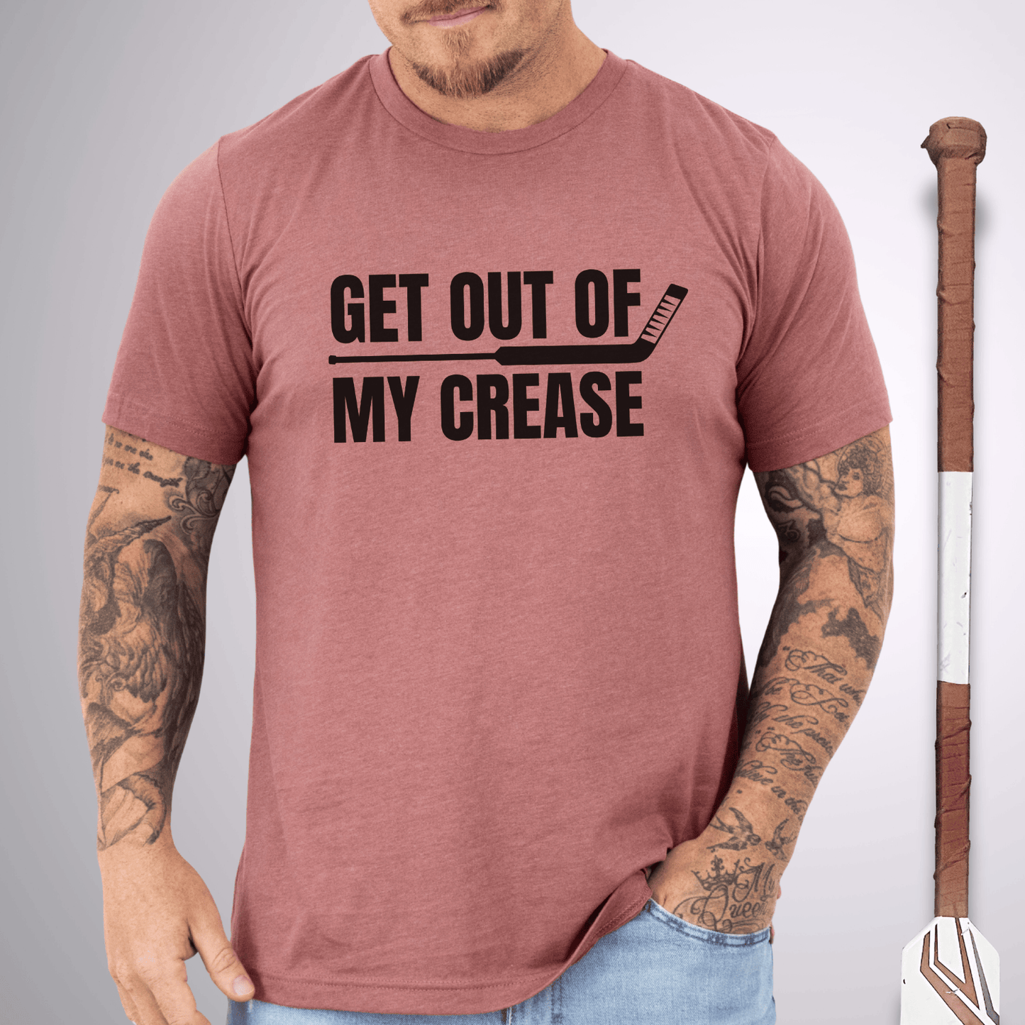 Get Out T-Shirt Heather Mauve / S T-Shirt