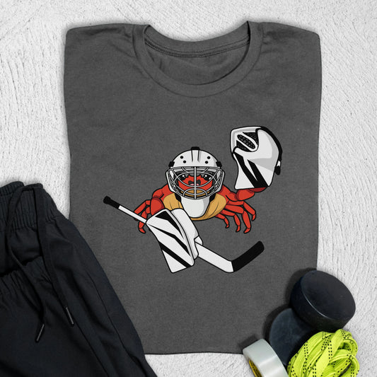 Goalie Crab T-Shirt Asphalt / S T-Shirt