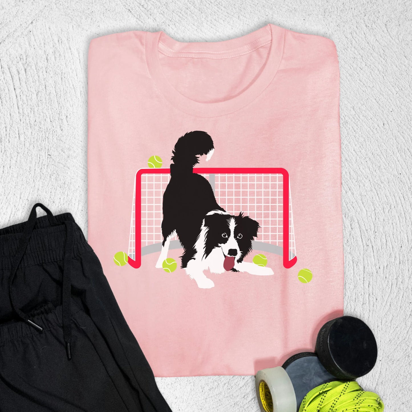 Goalie Doggo T-Shirt S / Pink T-Shirt