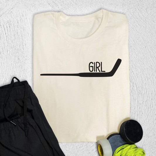 Goalie Girl T-Shirt Natural / S T-Shirt