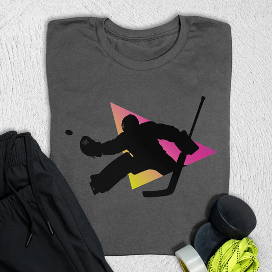 Goalie Triangle T-Shirt Asphalt / S T-Shirt