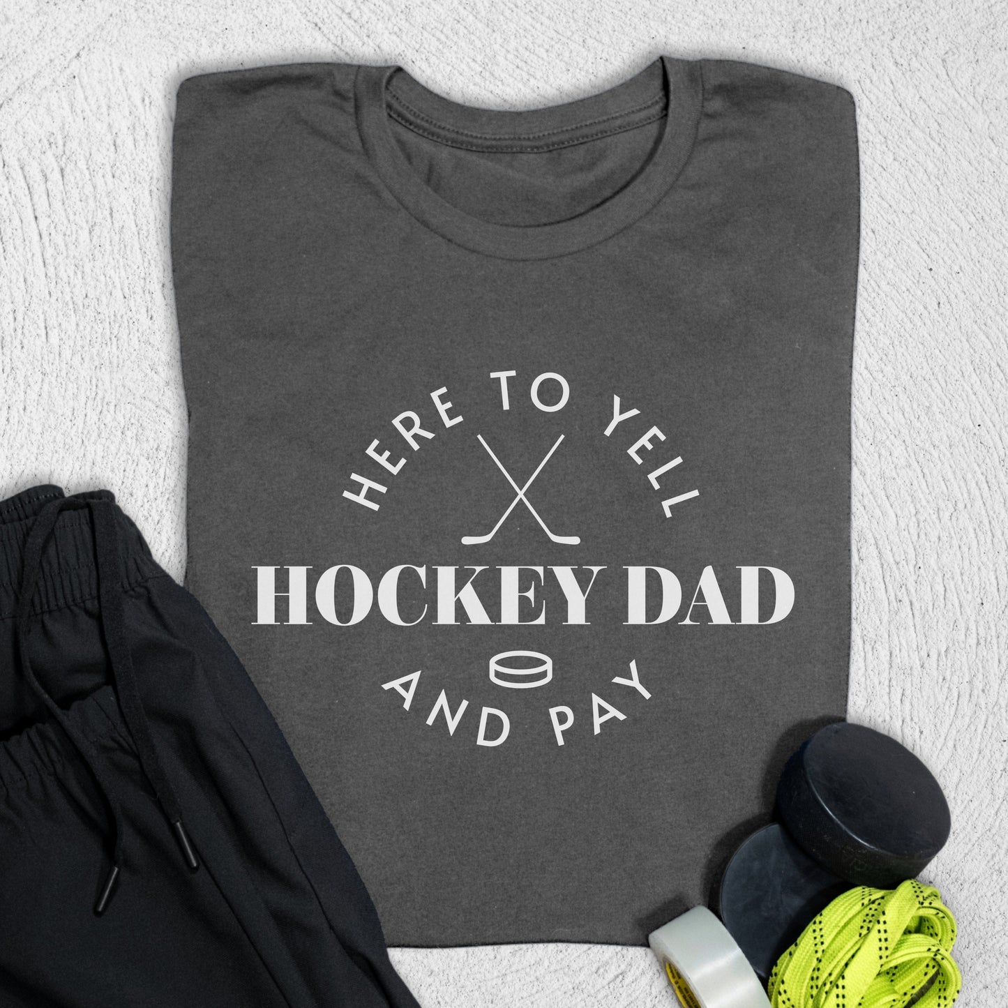 Hockey Dad T-Shirt Asphalt / S T-Shirt