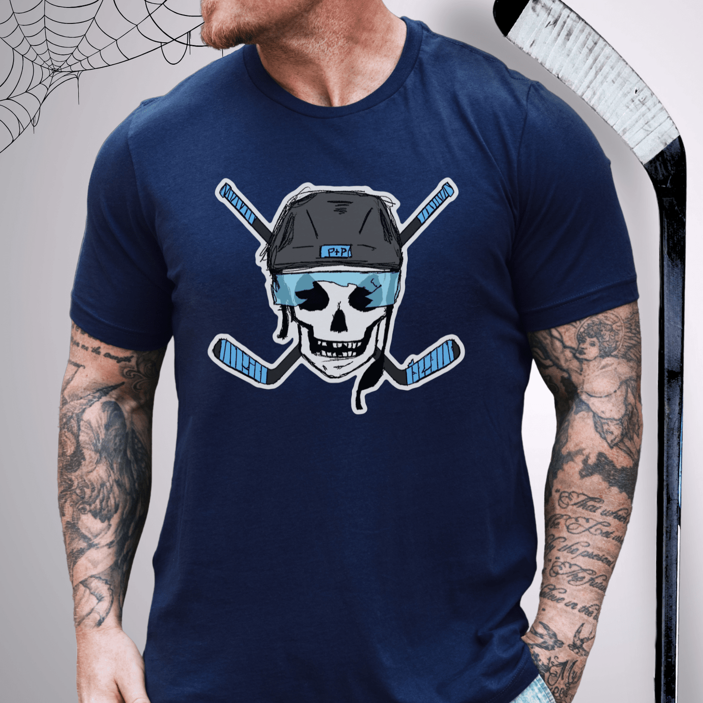Hockey Rodger T-Shirt Navy / S T-Shirt
