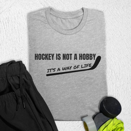 Hockey Way of Life T-Shirt S / Athletic Heather T-Shirt
