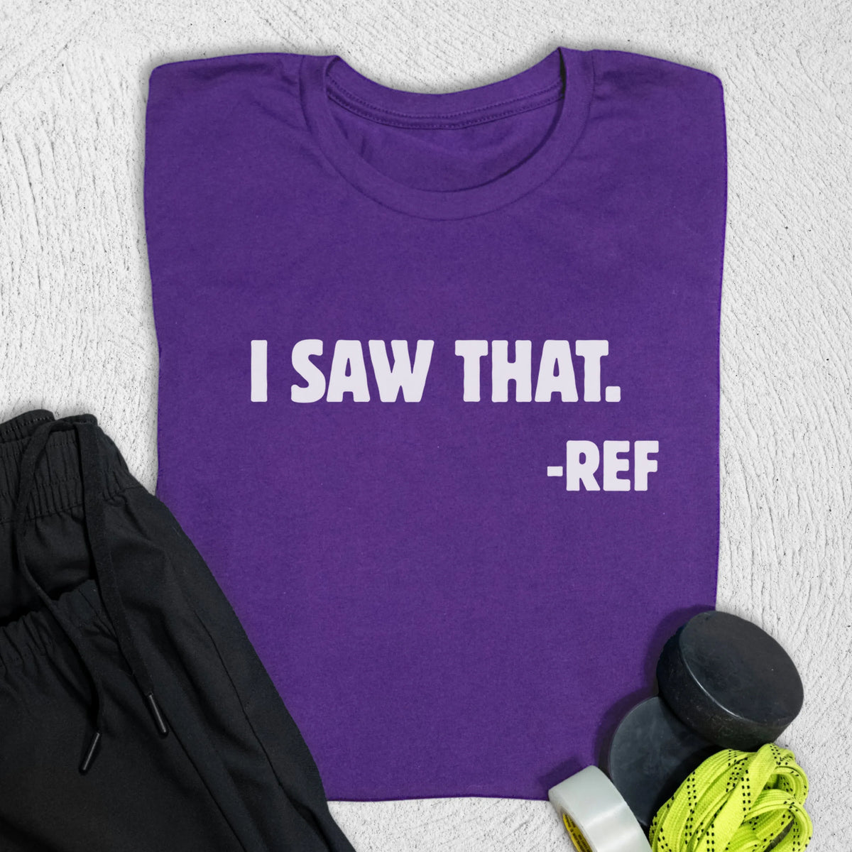 I Saw That T-Shirt S / Team Purple T-Shirt