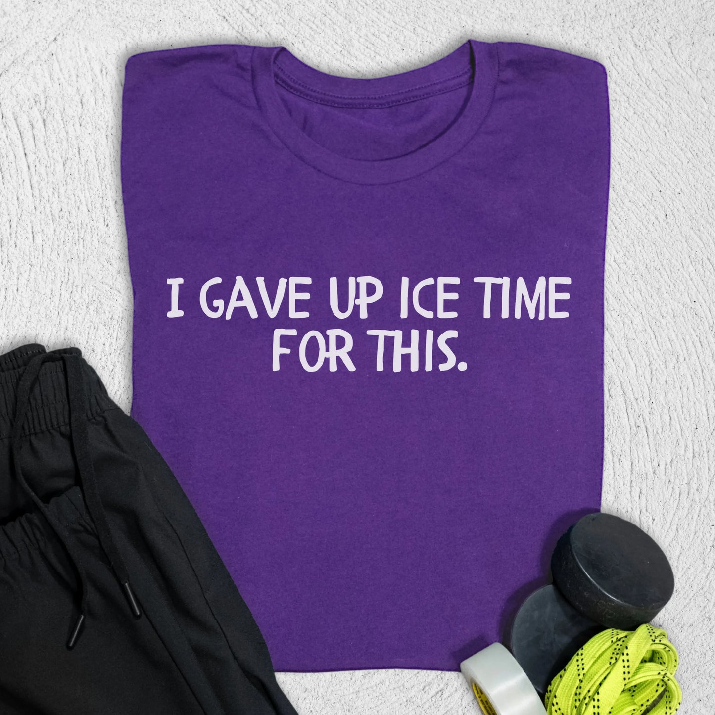 Ice Time T-Shirt S / Team Purple T-Shirt