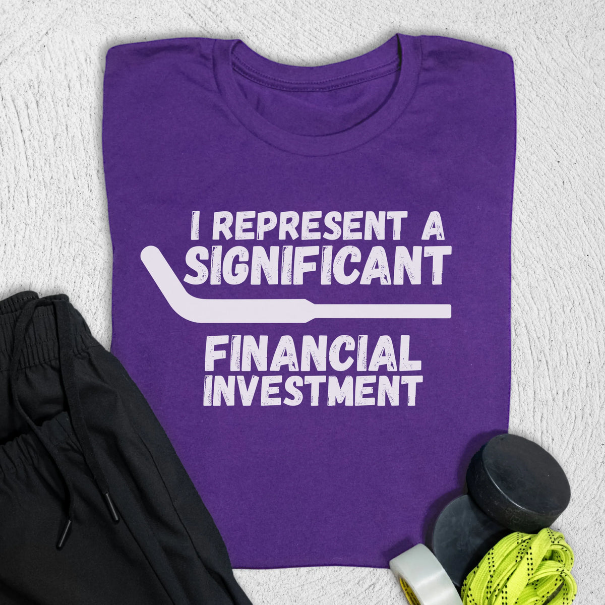 Investment T-Shirt S / Team Purple T-Shirt
