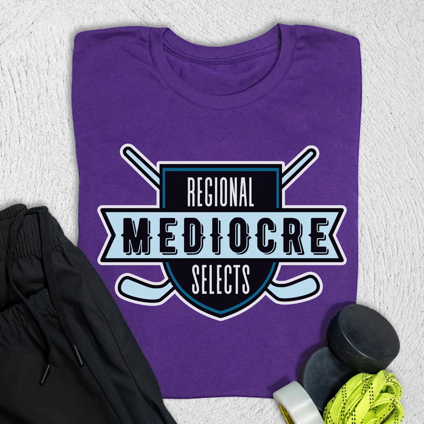 Mediocre T-Shirt Team Purple / S T-Shirt