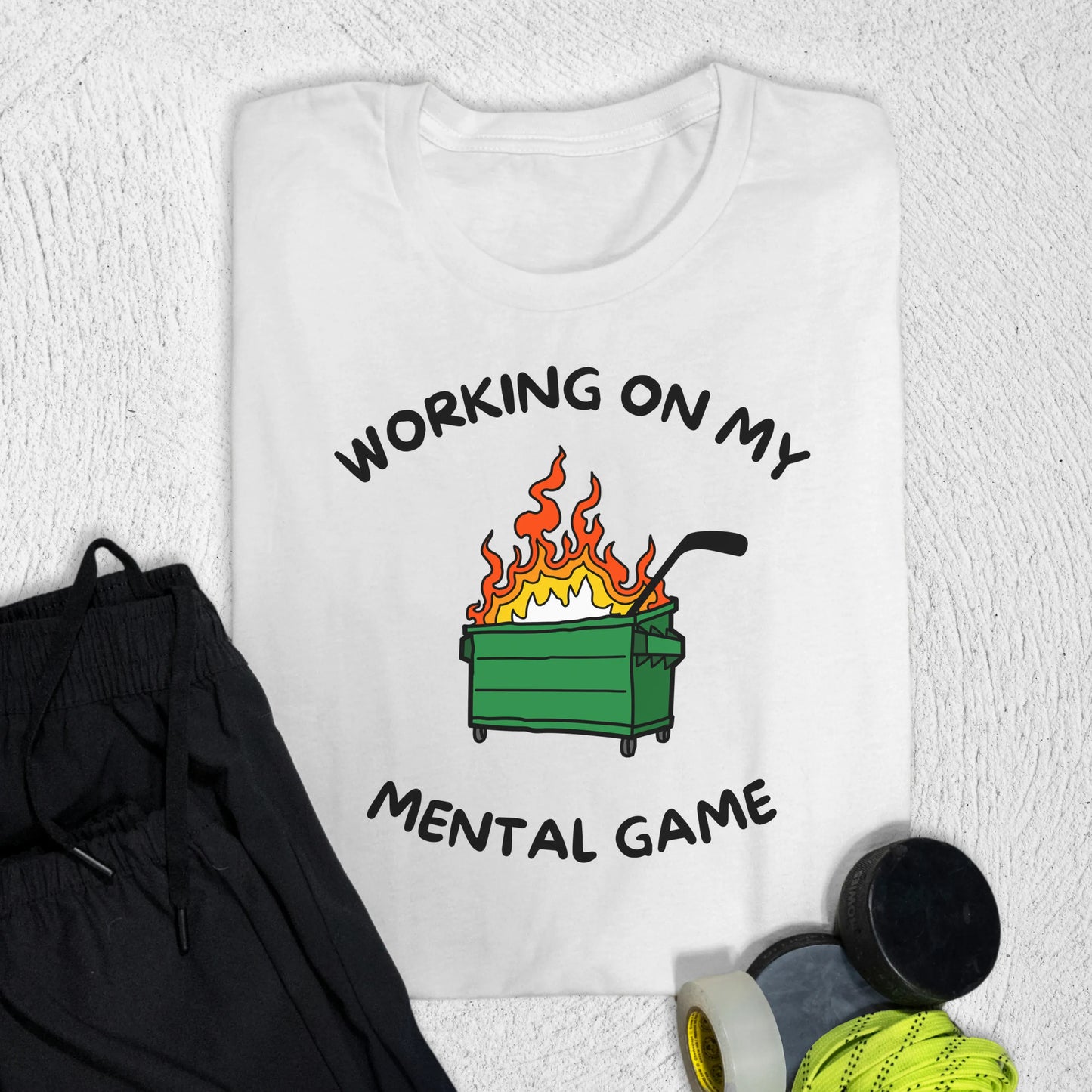 Mental Game T-Shirt White / S T-Shirt