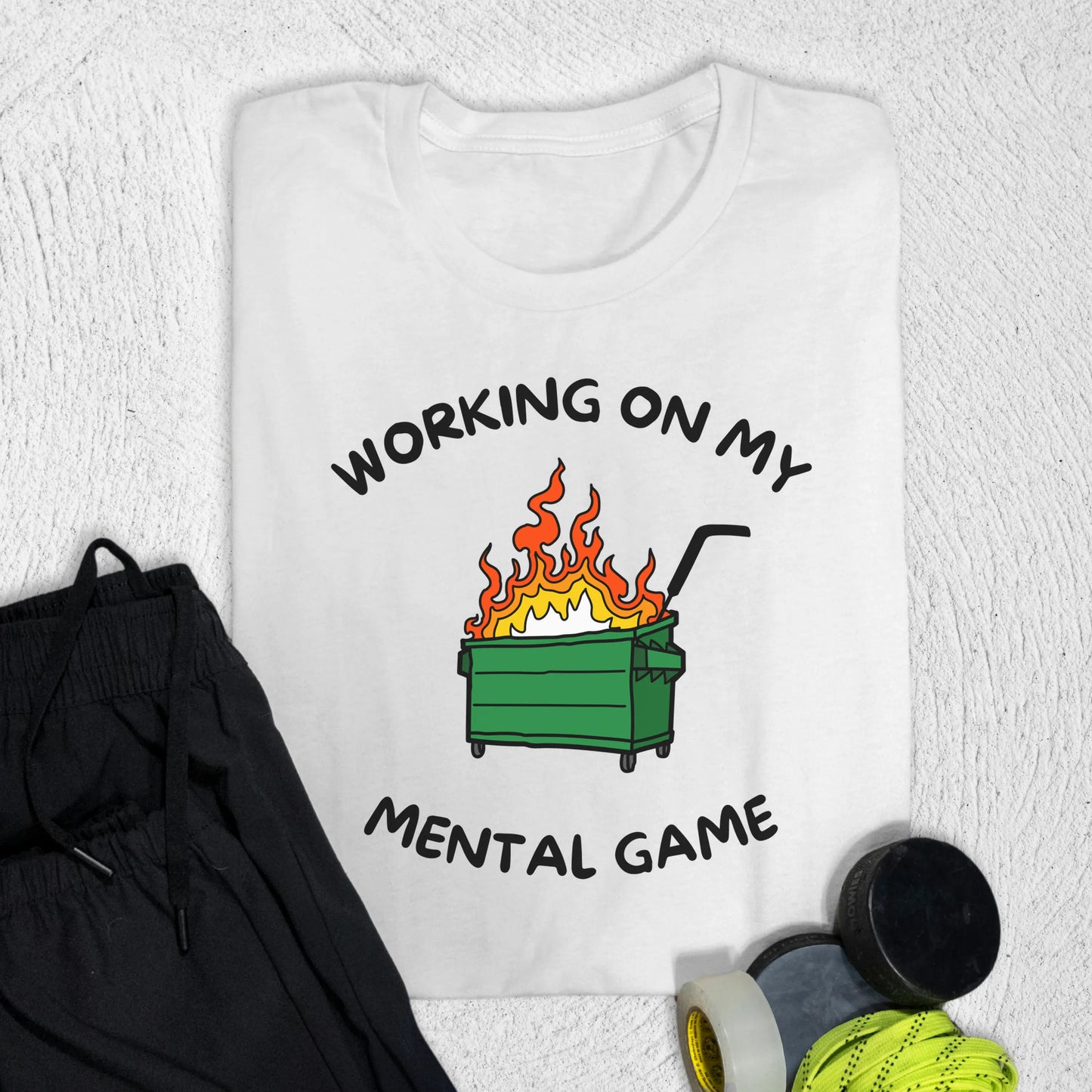 Mental Goalie Game T-Shirt White / S T-Shirt