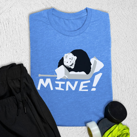 MINE T-Shirt Heather Columbia Blue / S T-Shirt