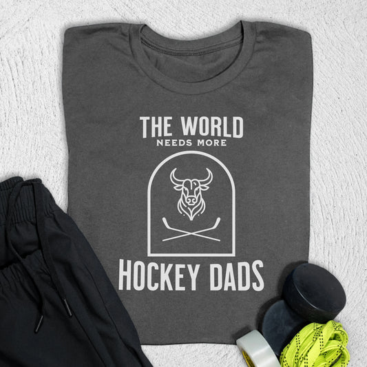 More Hockey Dads T-Shirt S / Asphalt T-Shirt