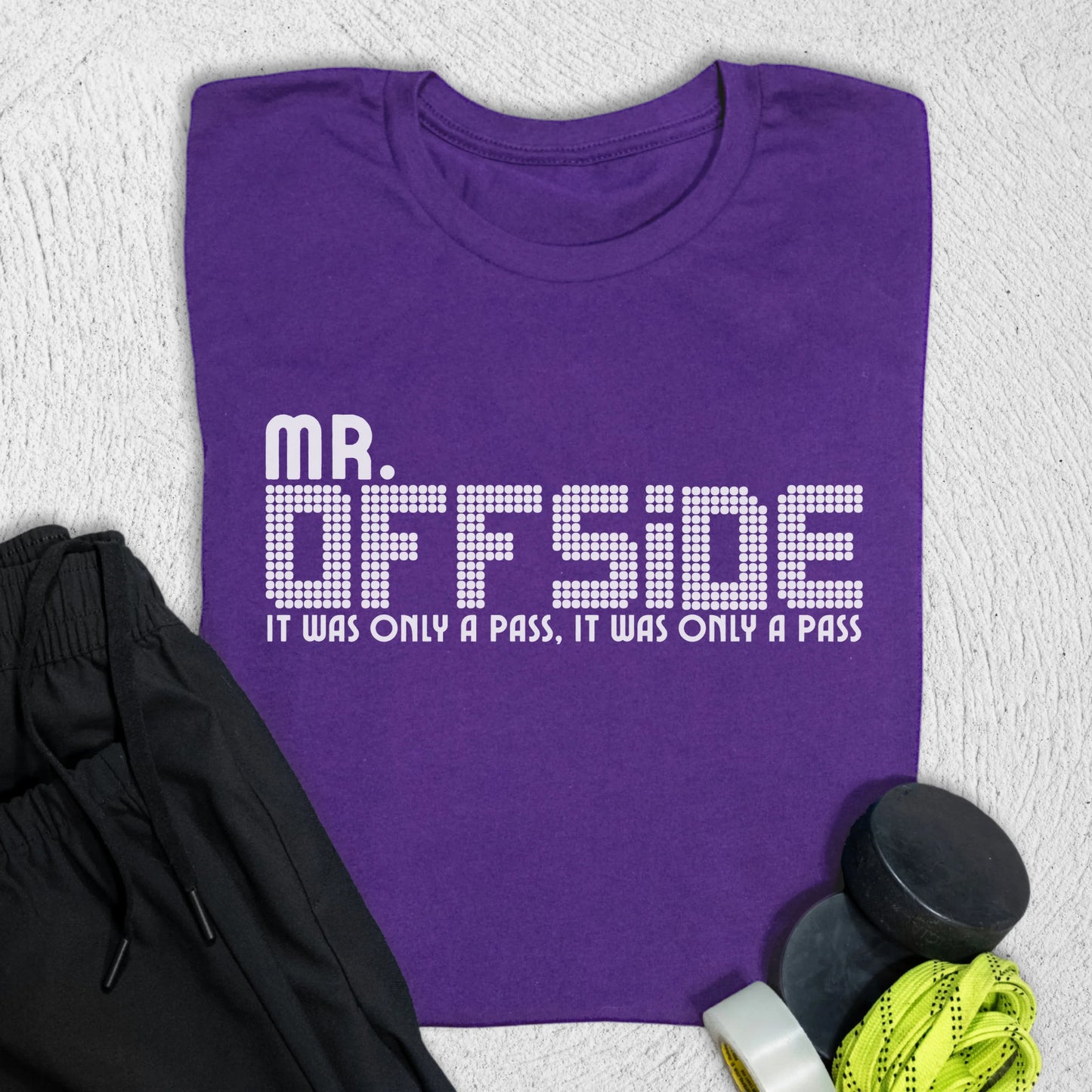Mr. Offside T-Shirt Team Purple / S T-Shirt