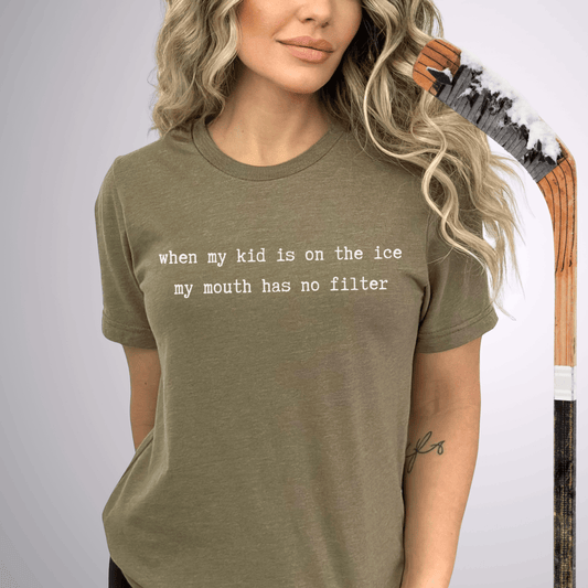 No Filter T-Shirt Heather Olive / S T-Shirt