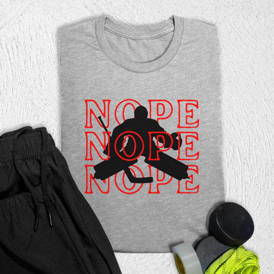 Nope T-Shirt Athletic Heather / S T-Shirt