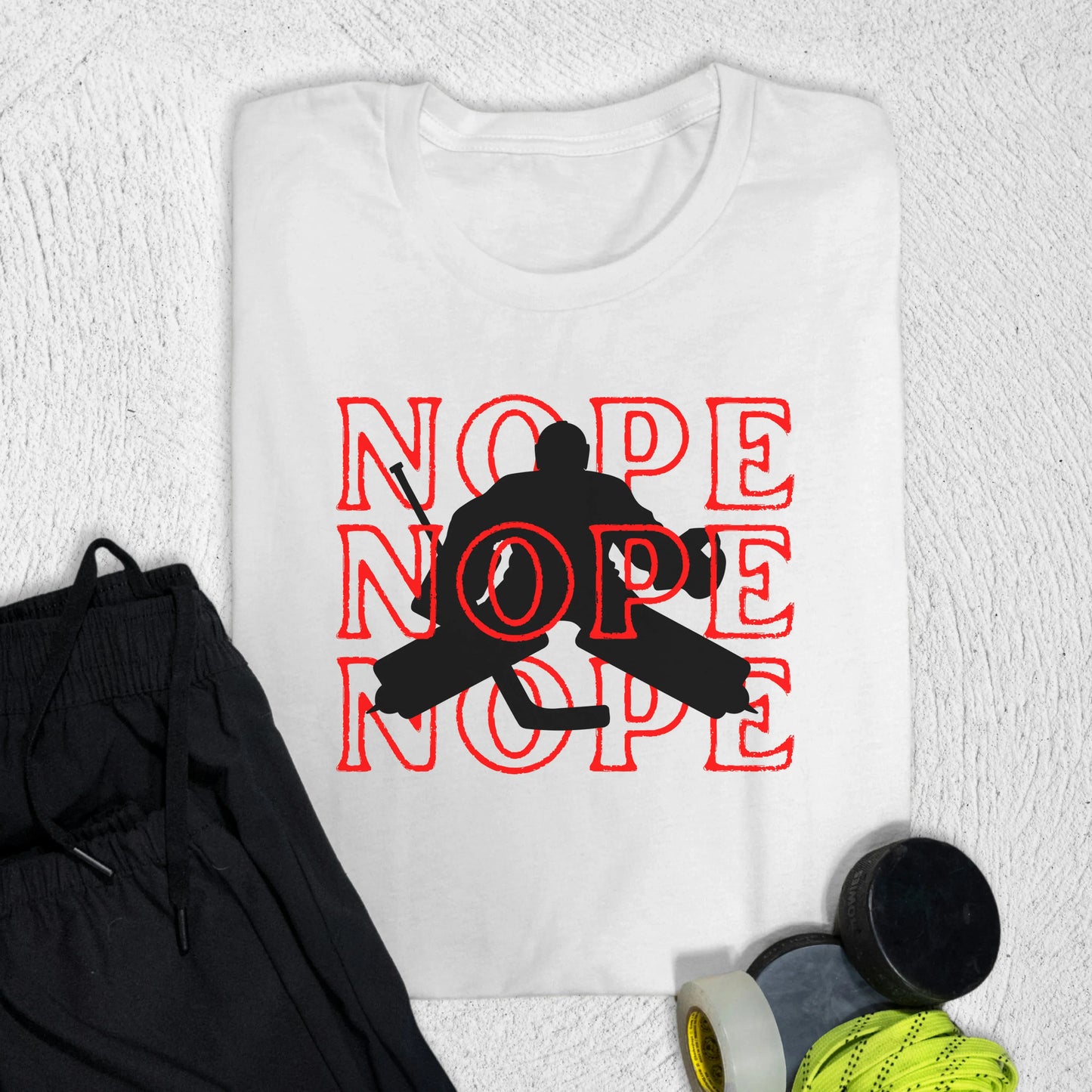 Nope T-Shirt White / S T-Shirt