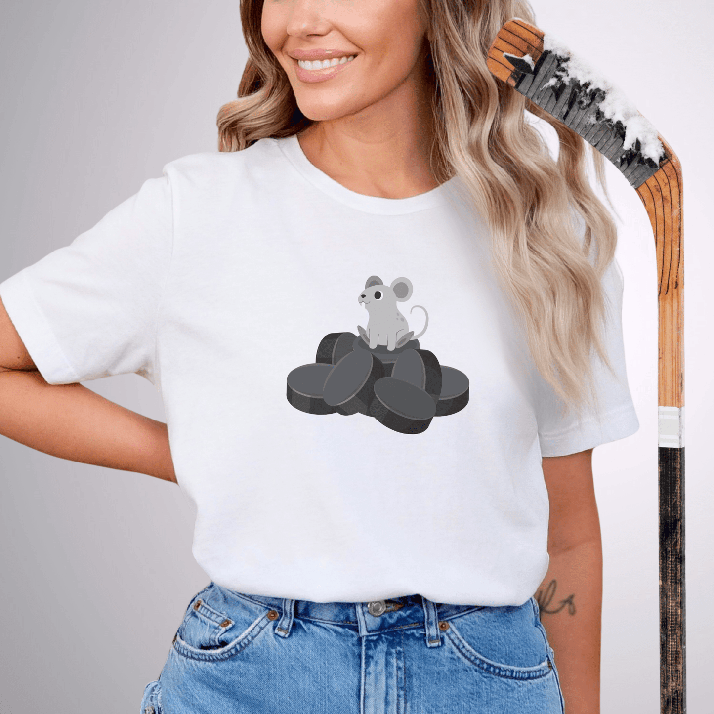 Puck Rat T-Shirt White / S T-Shirt