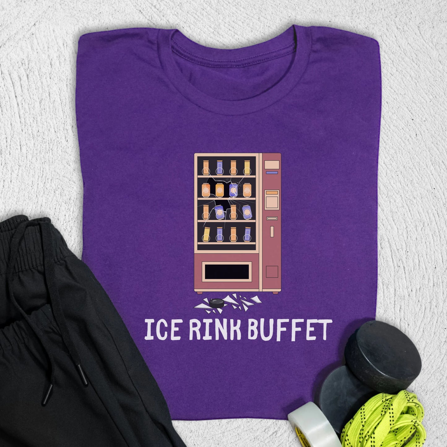 Rink Buffet T-Shirt S / Team Purple T-Shirt