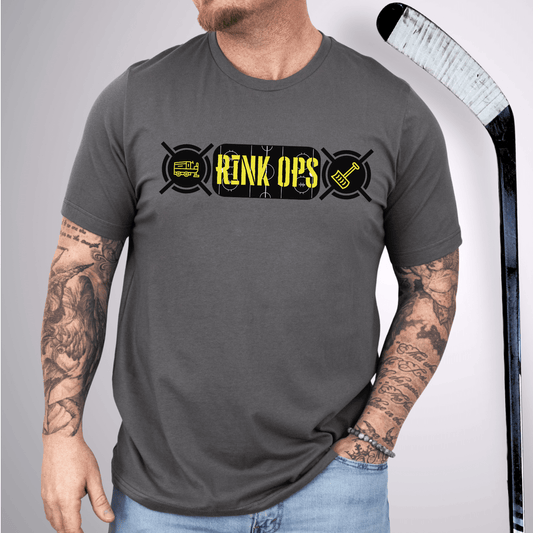 Rink Ops T-Shirt S / Asphalt T-Shirt