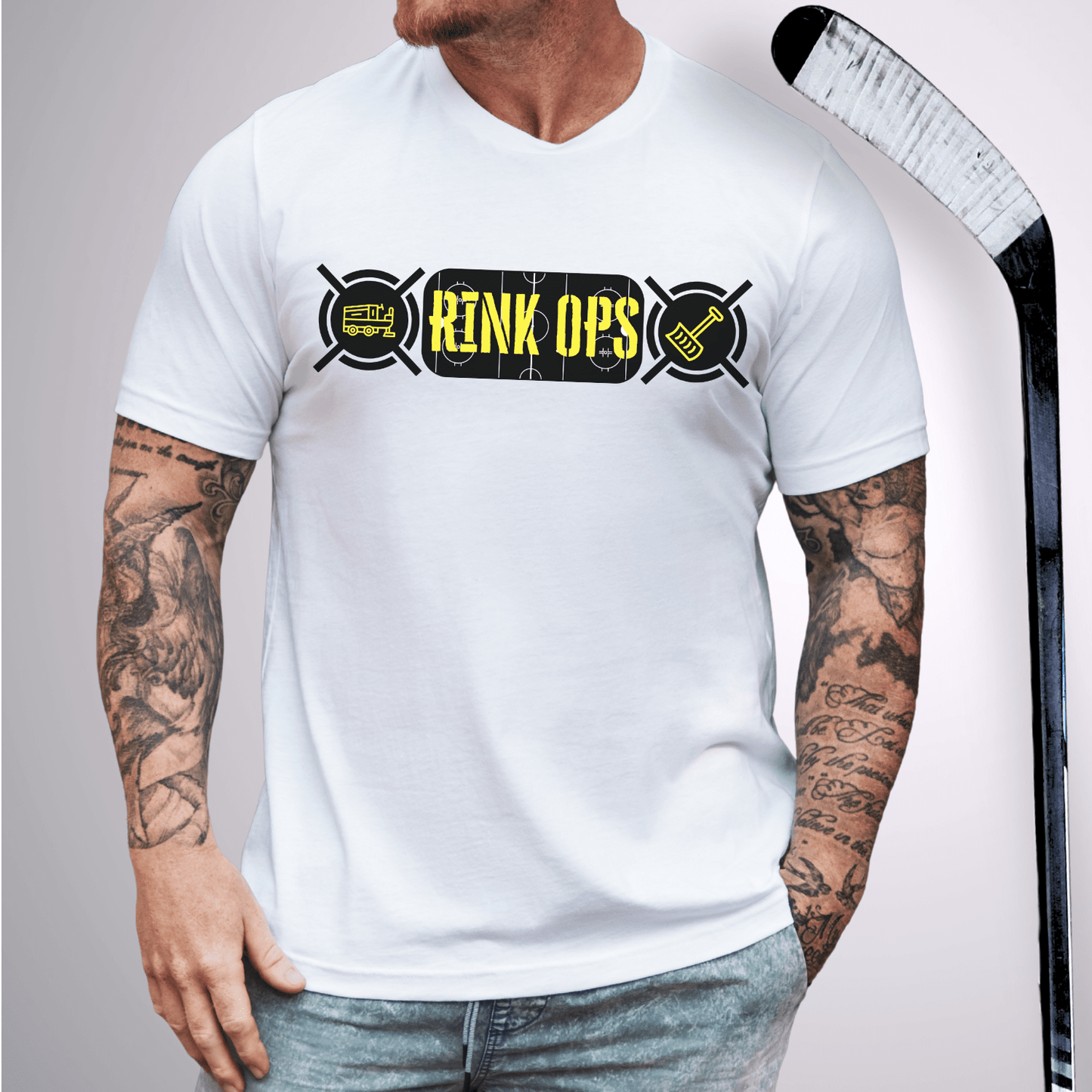 Rink Ops T-Shirt S / White T-Shirt