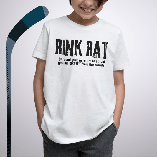 Rink Rat T-Shirt White / S Kids clothes
