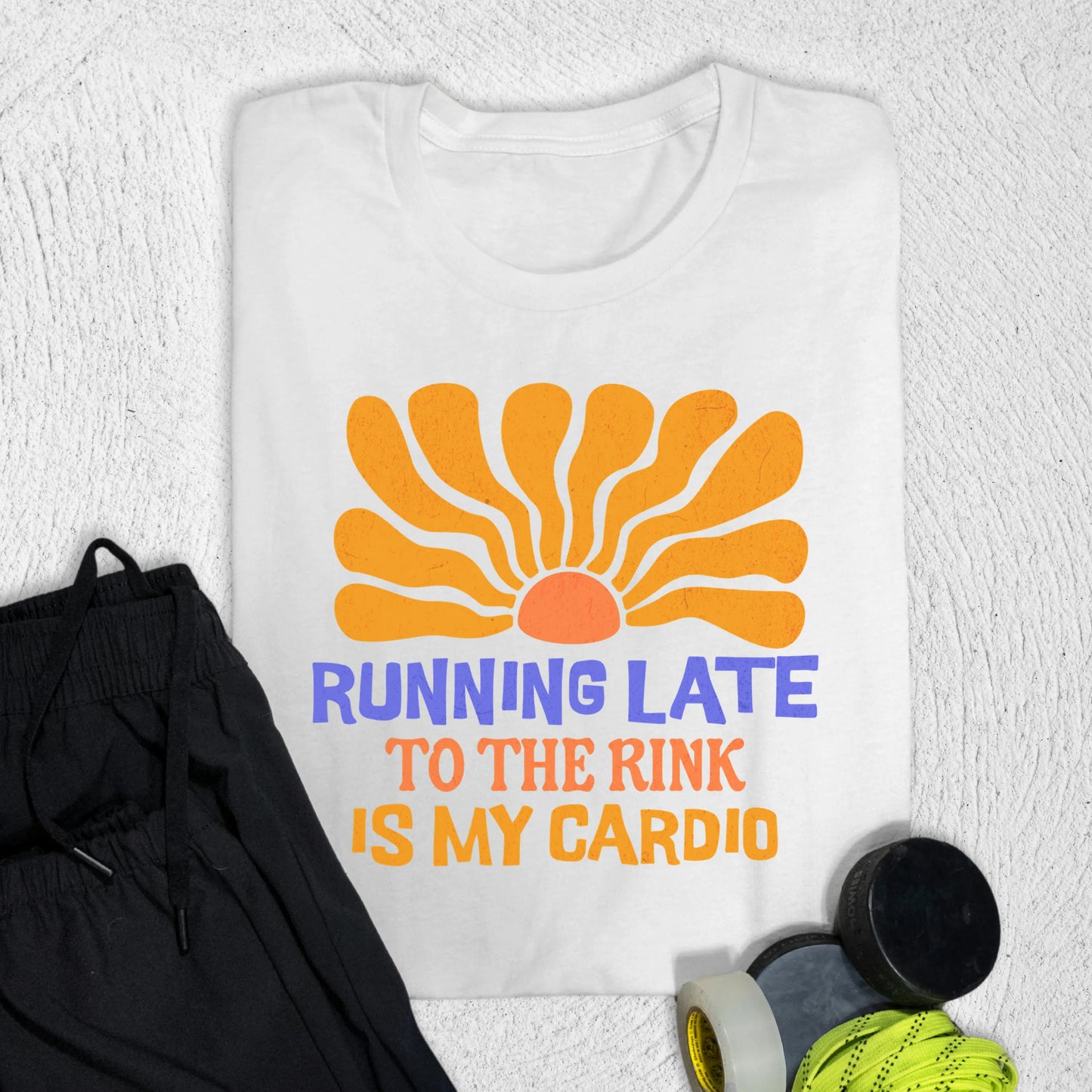 Running Late T-Shirt S / White T-Shirt