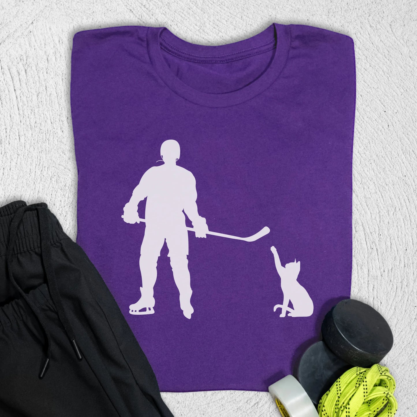 Silhouette T-Shirt Team Purple / S T-Shirt