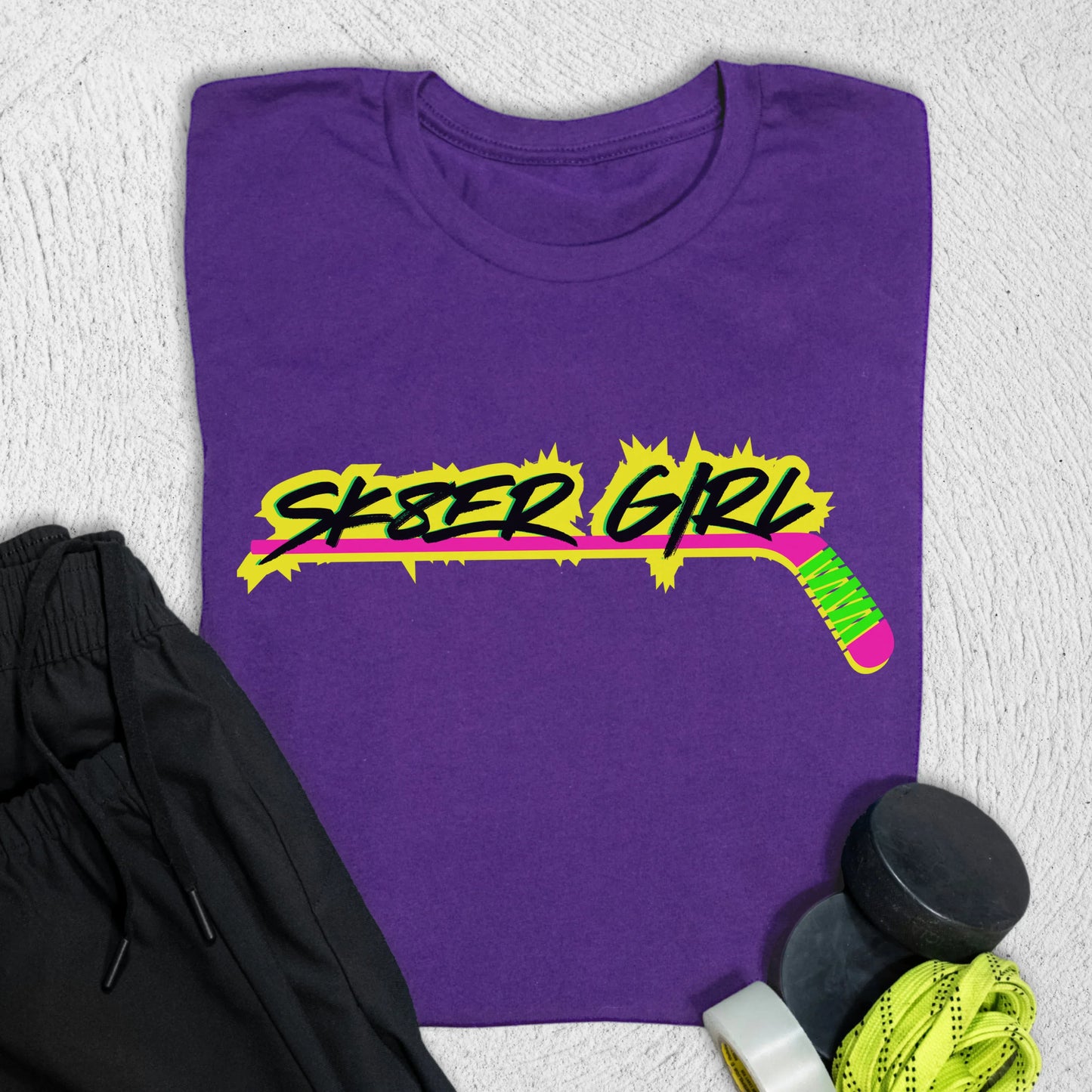 Skater Girl T-Shirt Team Purple / S T-Shirt