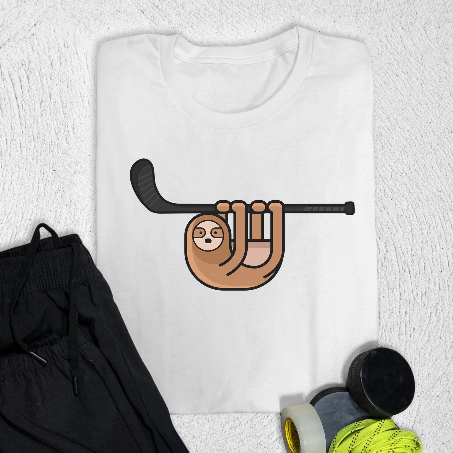 Slothin' Around T-Shirt S / White T-Shirt