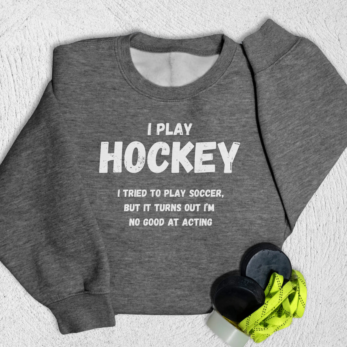 Soccer Sweatshirt S / Charcoal Heather Sweatshirt